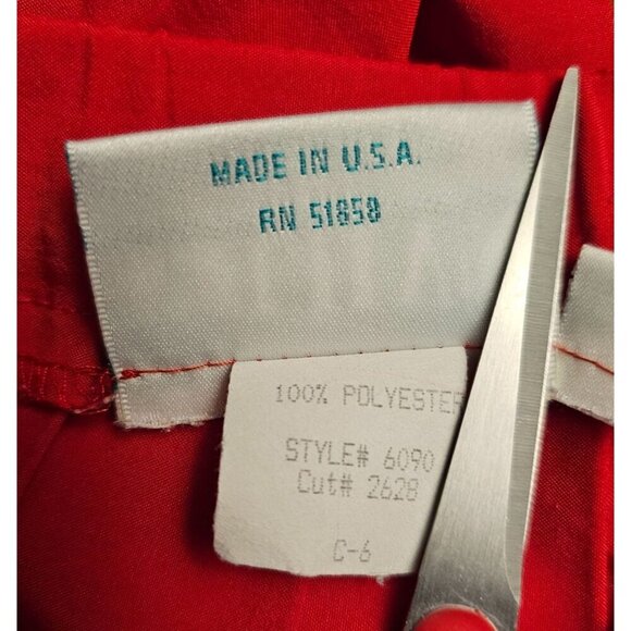 Vintage Lilys Red Pleated Mini Skirt- Going out, Tennis or Golf. Size 4 - Picture 4 of 4